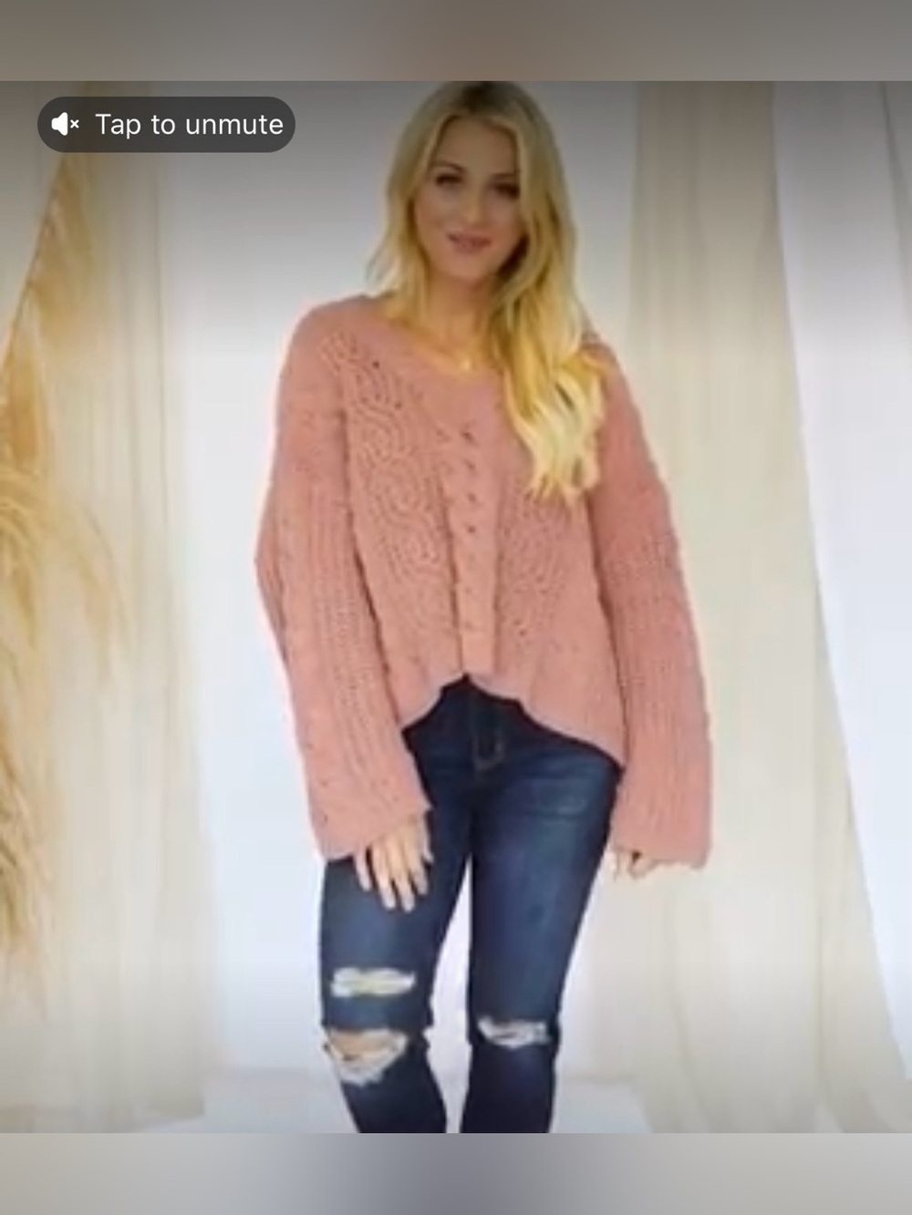 PINK LILY SPEND THE NIGHT CHENILLE CABLE KNIT HOODED SWEATER